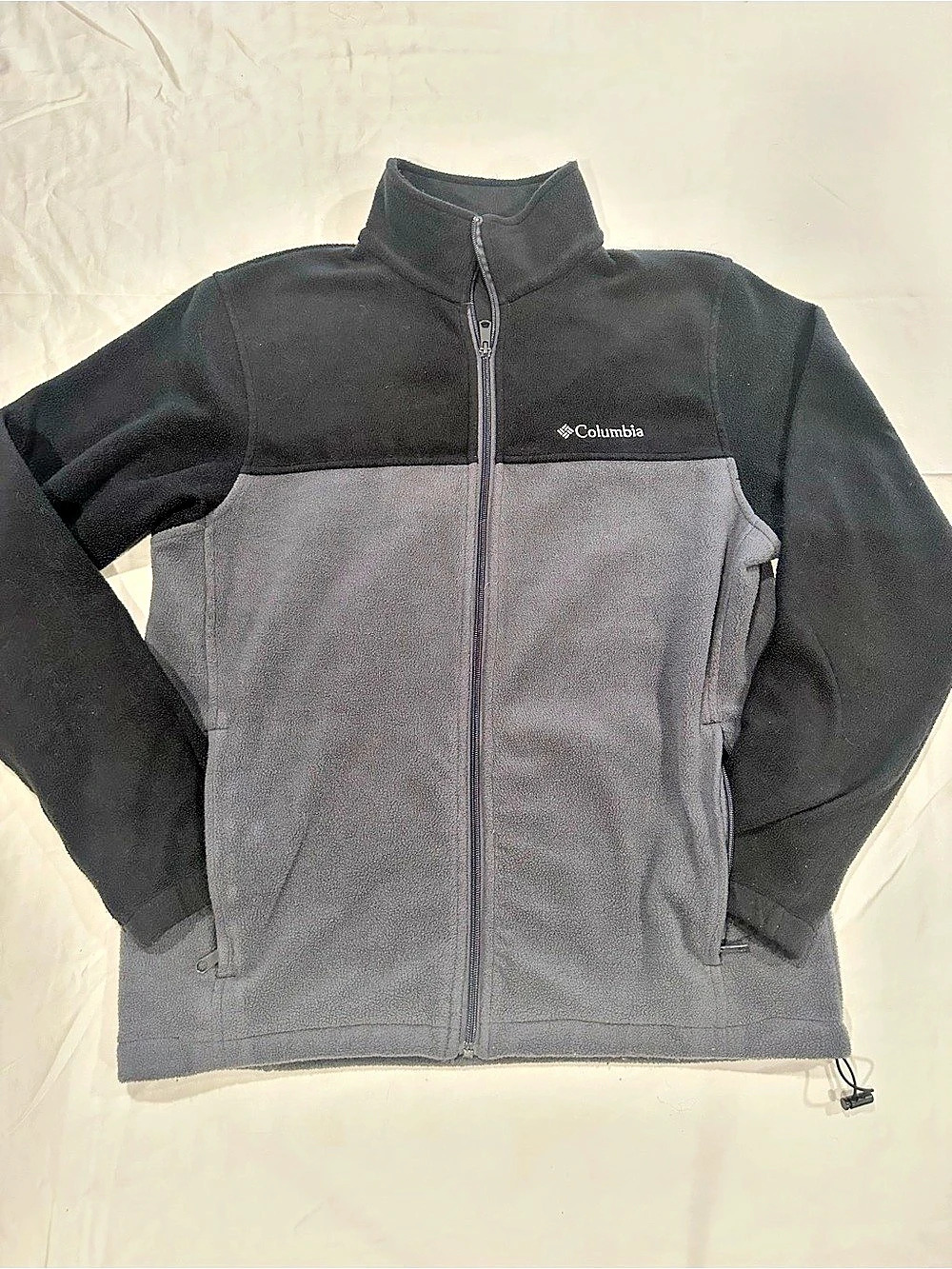 Columbia Benton Springs Full-Zip Fleece Jacket Men's Black & Gray